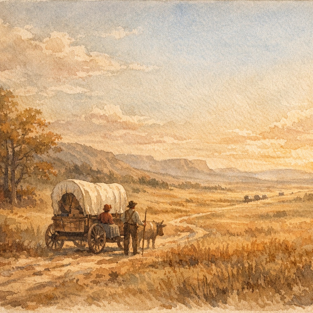 The 1859 journey from Tennessee to Texas